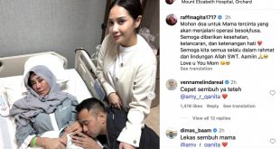 Rehat dari Sorotan, Raffi Ahmad Setia Dampingi Ibunda Amy Qanita Berobat di Singapura