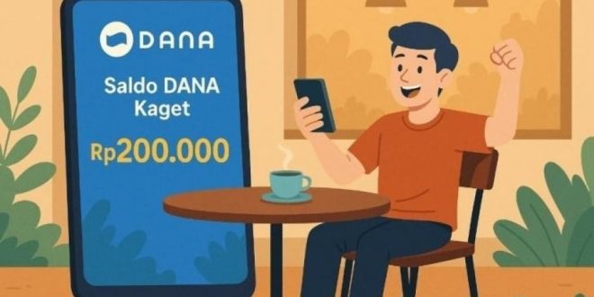 Dompet Digital Gemuk Dadakan? Ini 3 Link Aktif DANA Kaget untuk Diklaim